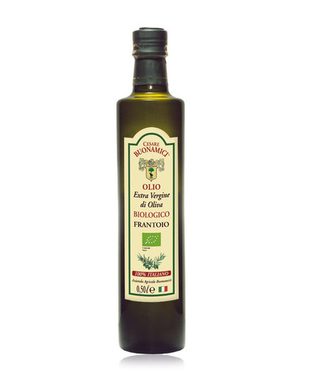 Olio+EVO+BIO+Monocultivar+Frantoio+Buonamici+500+ml